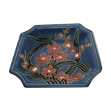 Ceramic dish decorated Flowers