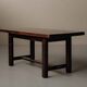 Modernist solid pine table, 1960s