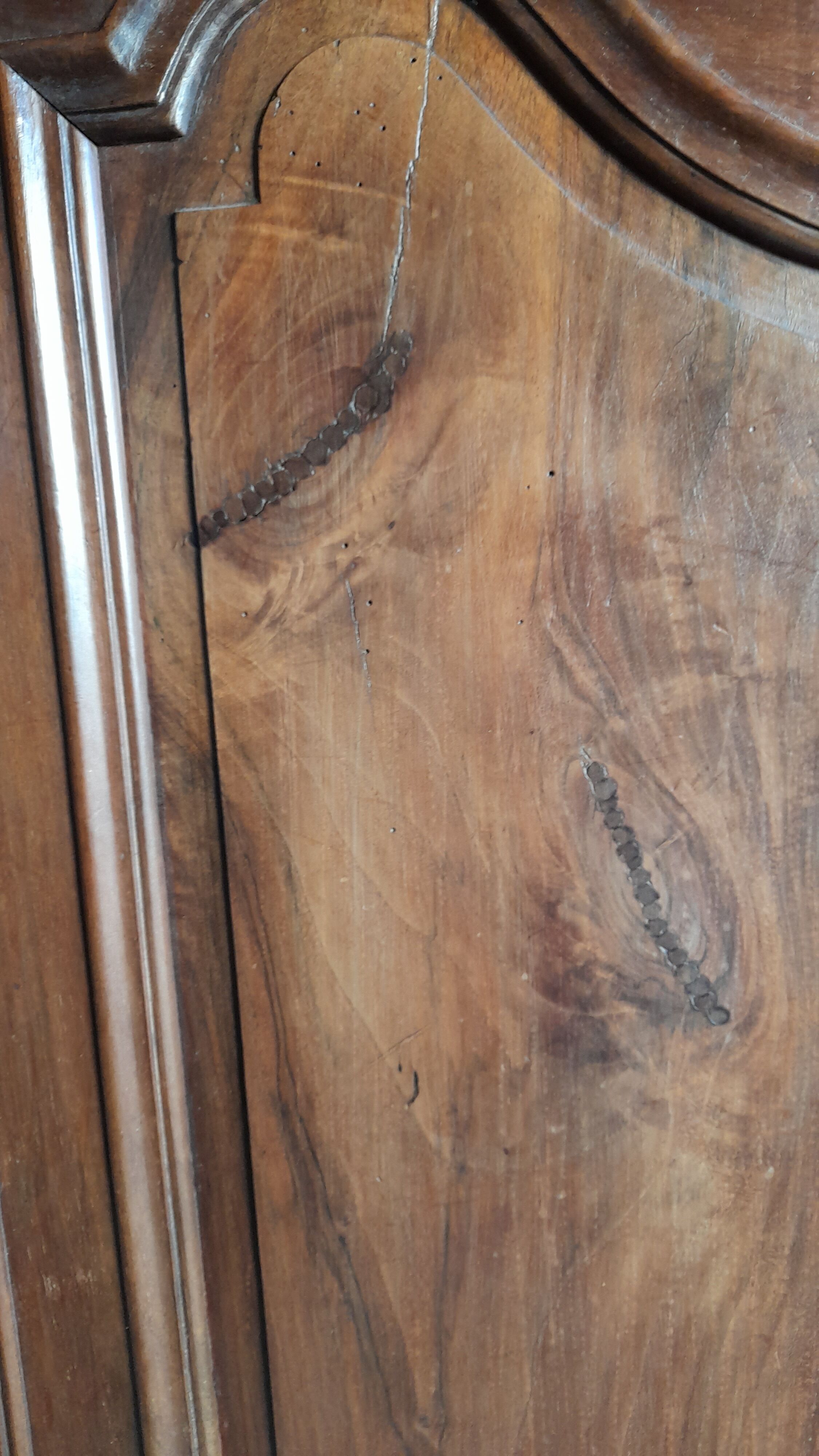 Walnut cabinet doors