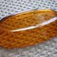 Plat Duralex en verre ambré 36 cm