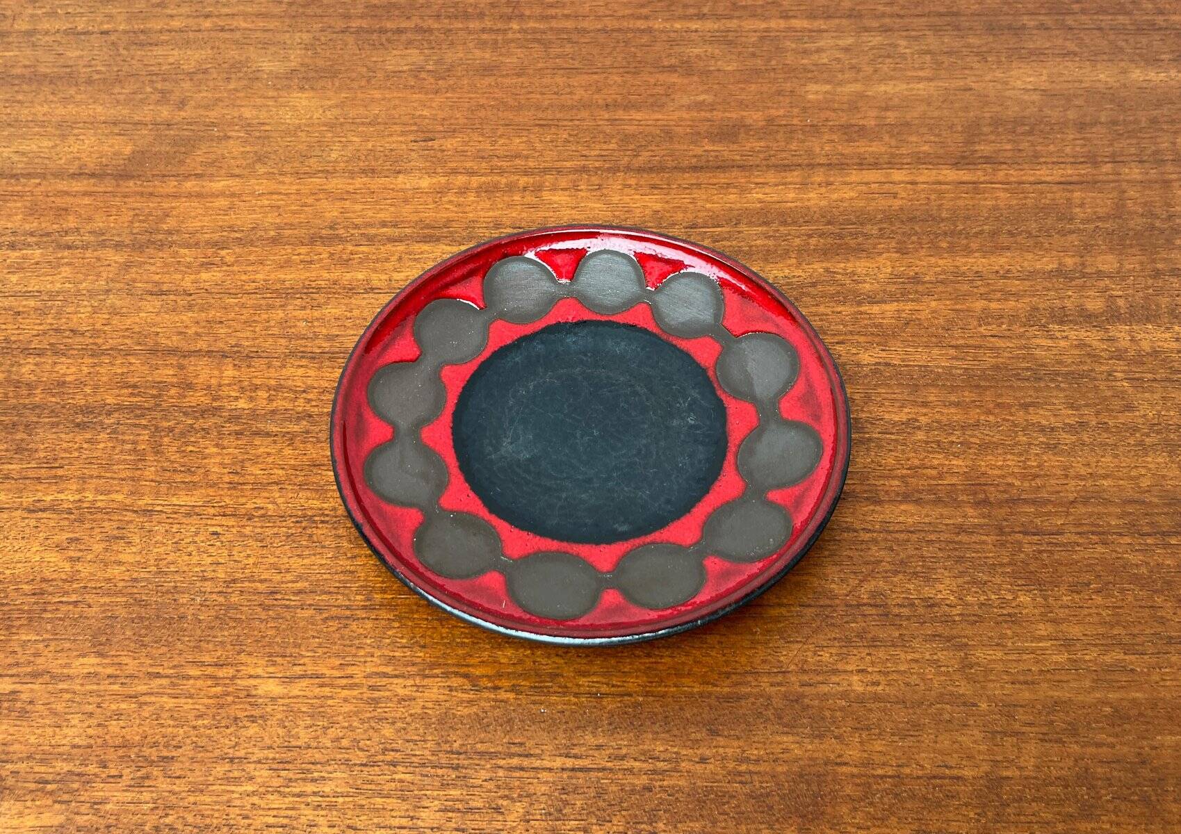 Wall plate in ceramic from West Germany from the 1960s by Dümler & Breiden - Mid-Century Style