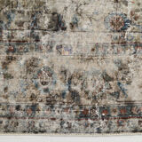 8x11 distressed antique vintage rug 333x230cm