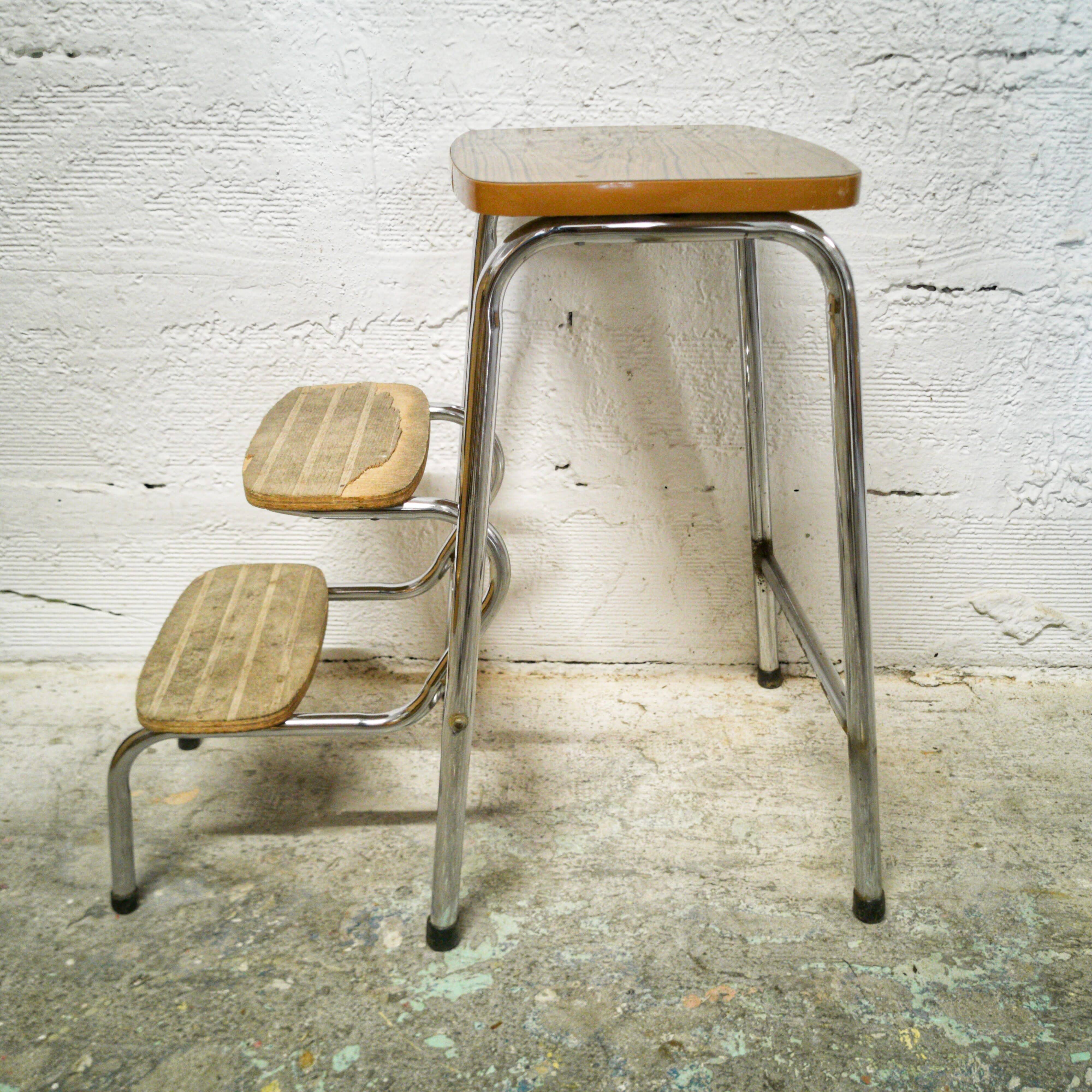 Vintage stepladder