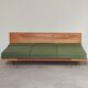 Green folding bench sofa by UP Zavody 1970