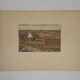 Lithograph by Henri Rivière The Beautiful Land of Brittany - Île Bréhat