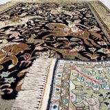 Ghoum silk carpet 104x162cm