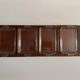 Scandinavian design teak aperitif platter 1960 Dismeg