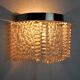 Wall lamp by Kaiser Leuchten in frosted glass Germany 1960
