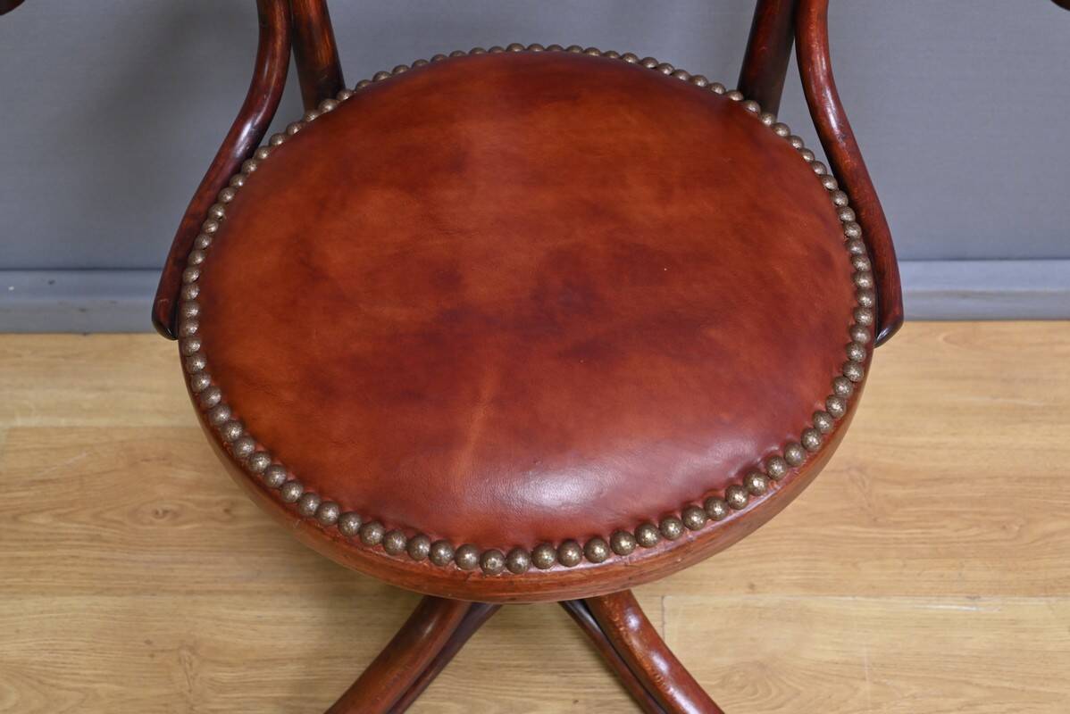 Stained Beech Office Chair  – 1930