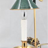 Lampe bouillotte en bronze Doré