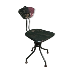 chaise industrielle en