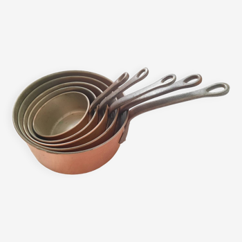 Copper pan set