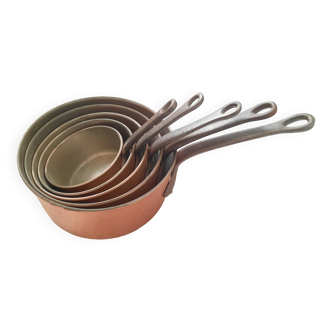 Copper pan set