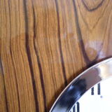 Electric wall clock in formica - 1950s