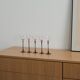 Set of five glasses, Danish design, 1970s, manufactured in Denmark