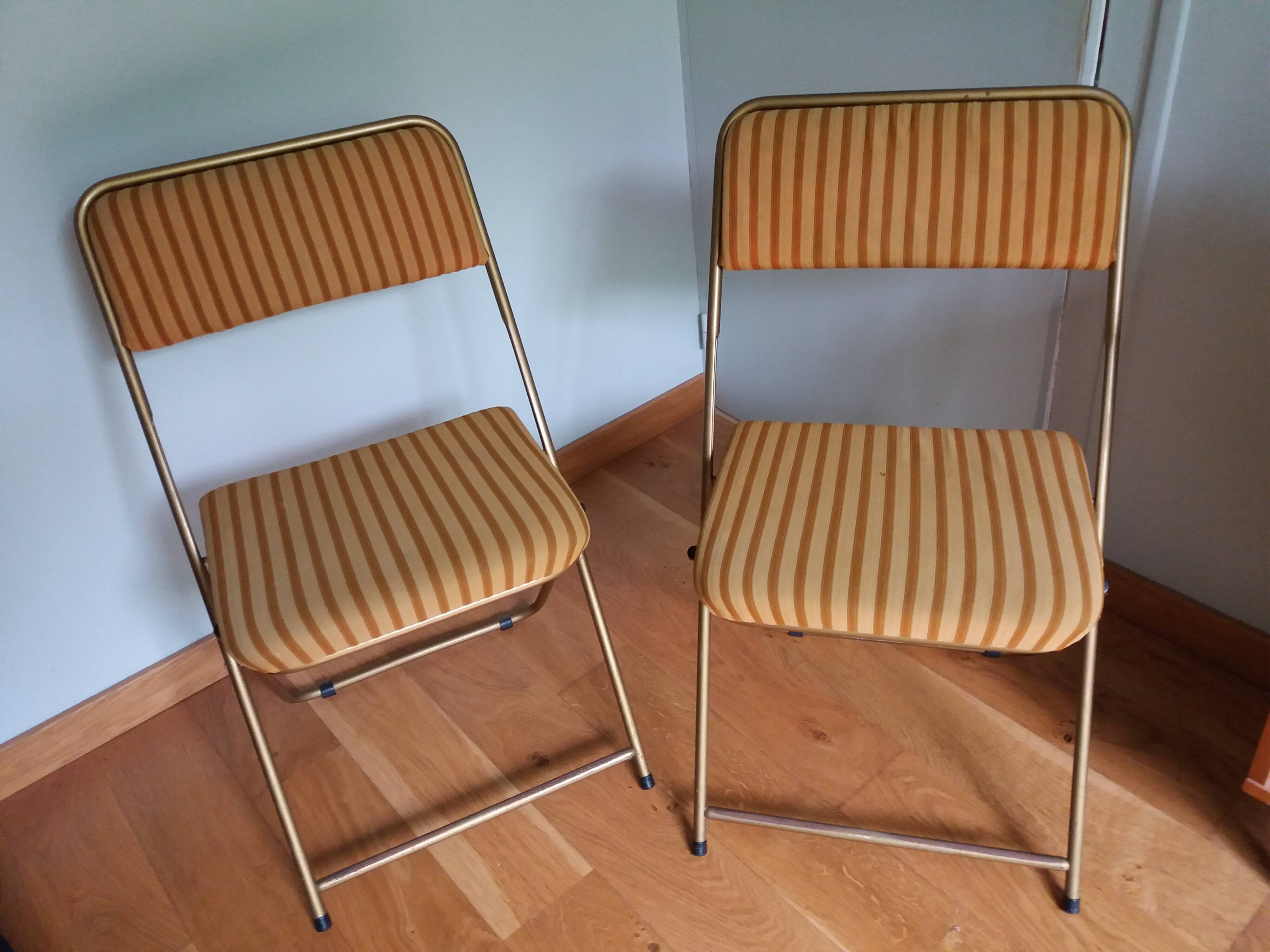 Lafuma folding chairs from the 70s