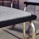 Lot de 4 chaises pied doré B32 Marcel Breuer