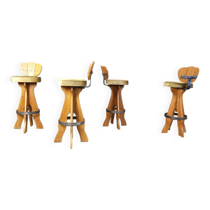 Ensemble de 4 tabourets