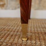 Bedside table or sofa end table in wood veneer, Scandinavian style, 1960s-1970s