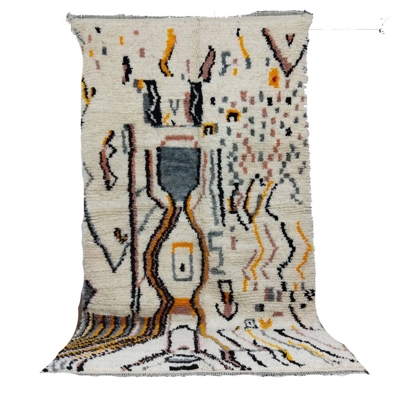 Handmade moroccan berber rug 240 x 134 cm