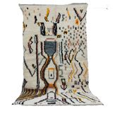 Handmade moroccan berber rug 240 x 134 cm