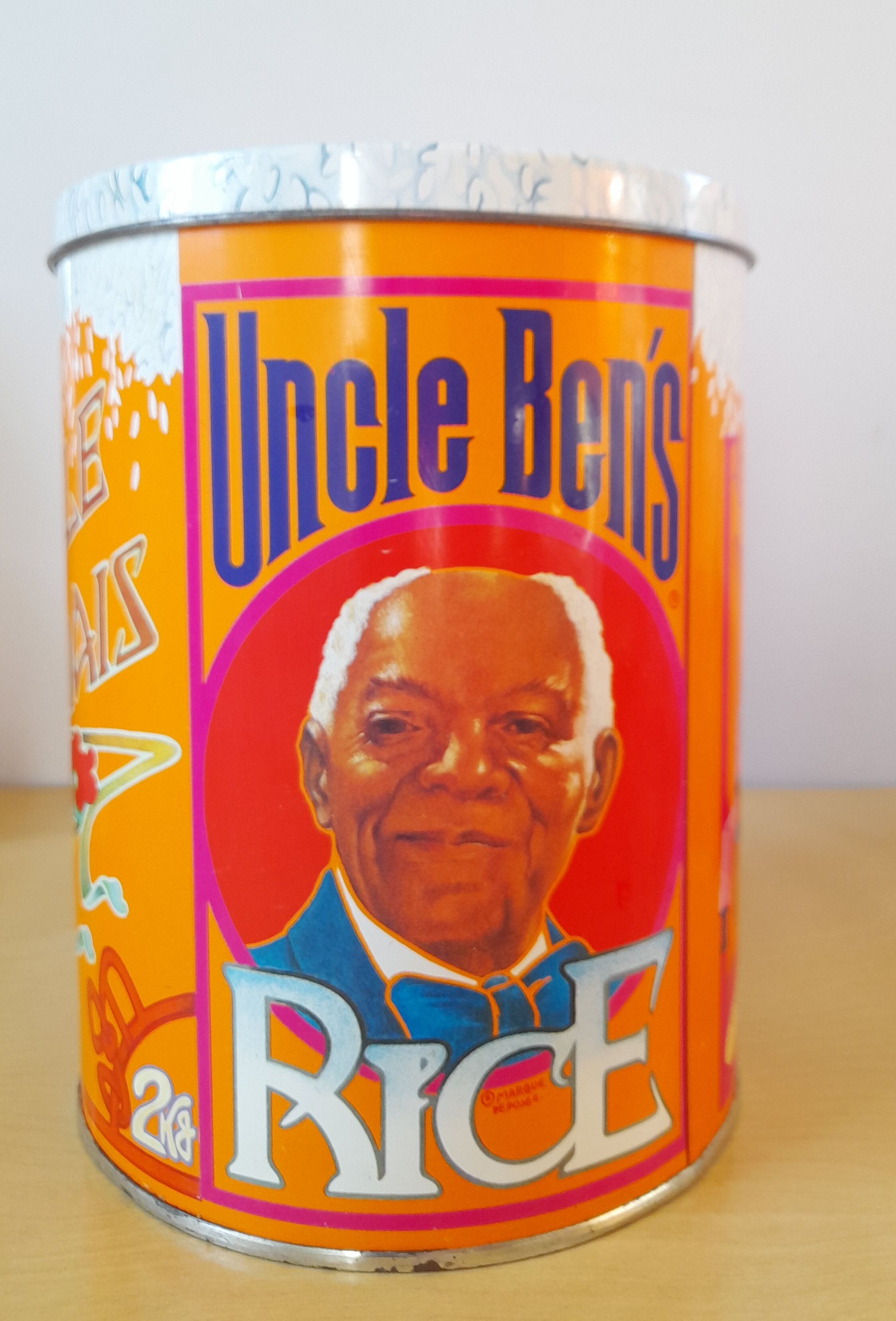 Advertising metal box