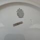 Ribbed dish in half Lunéville porcelain - Régence model