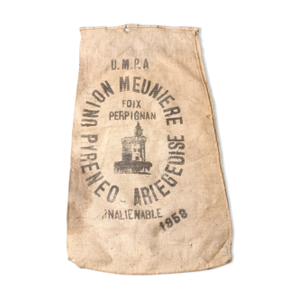 Burlap bag union miller foix