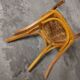 Fauteuil vintage en bois Baumann