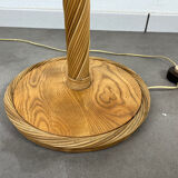 1970s rattan floor lamp