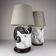 Vintage Italian table lamps, 1970s, set of 2