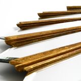 Large gilded Italian XXL Regency Sunburst Wall Mirror | diameter 93 cm