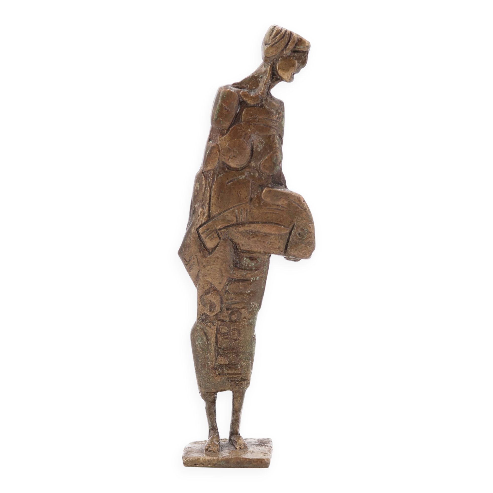 Bronze sculpture by Jivko Sedlarski, 1970s