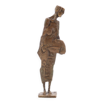 Bronze sculpture by Jivko Sedlarski, 1970s