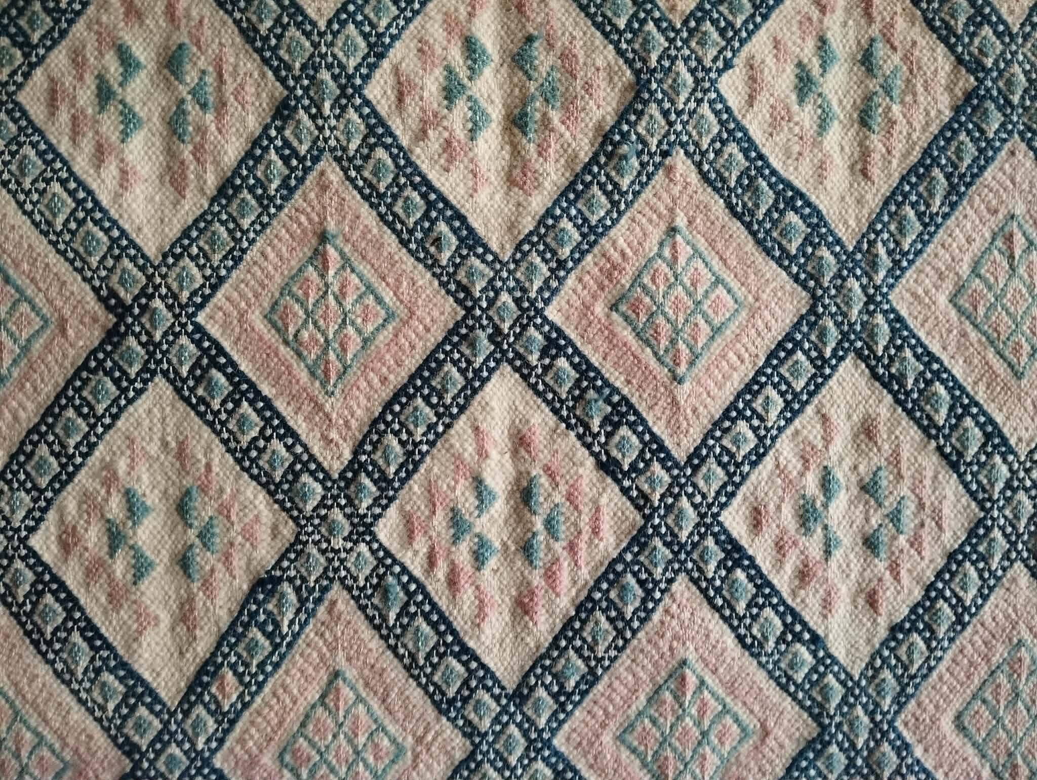 Handmade Berber Kilim Kairouan 203x102cm