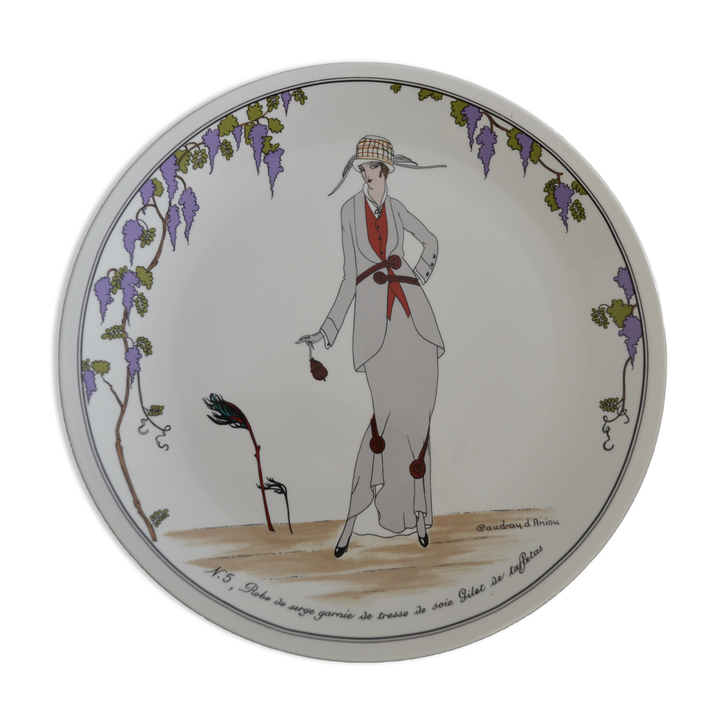 Plate Villeroy and Boch Design 1900 n°5