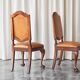 Paires rares de chaises 't Woonhuys Amsterdam cuir patiné, années 1920