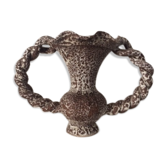 Vase Vallauris Marius Giuge "fat lava" 1960