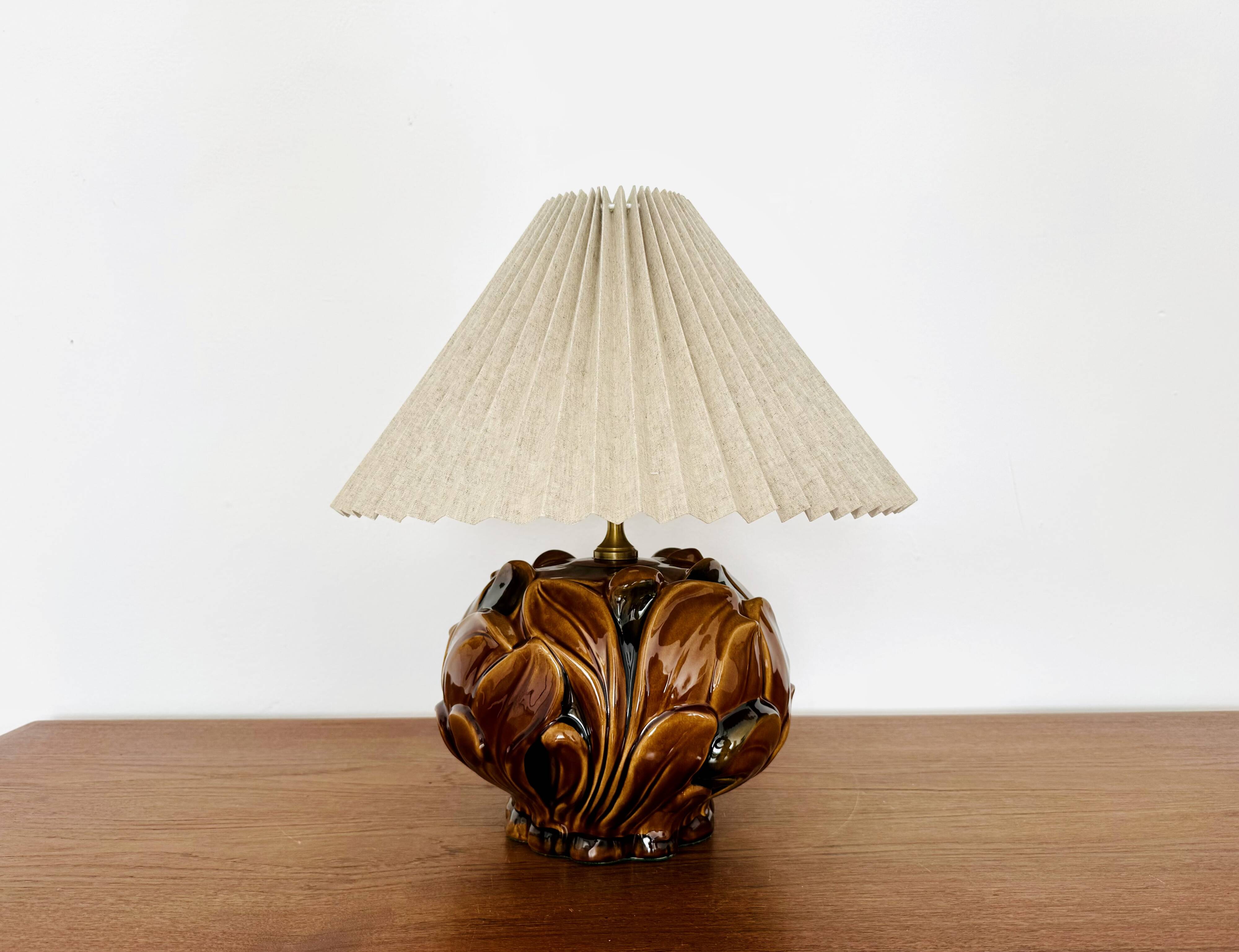 Italian Ceramic Table Lamp