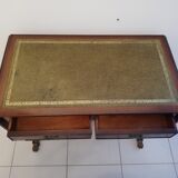 Bureau anglais à rabats et piètement en lyre