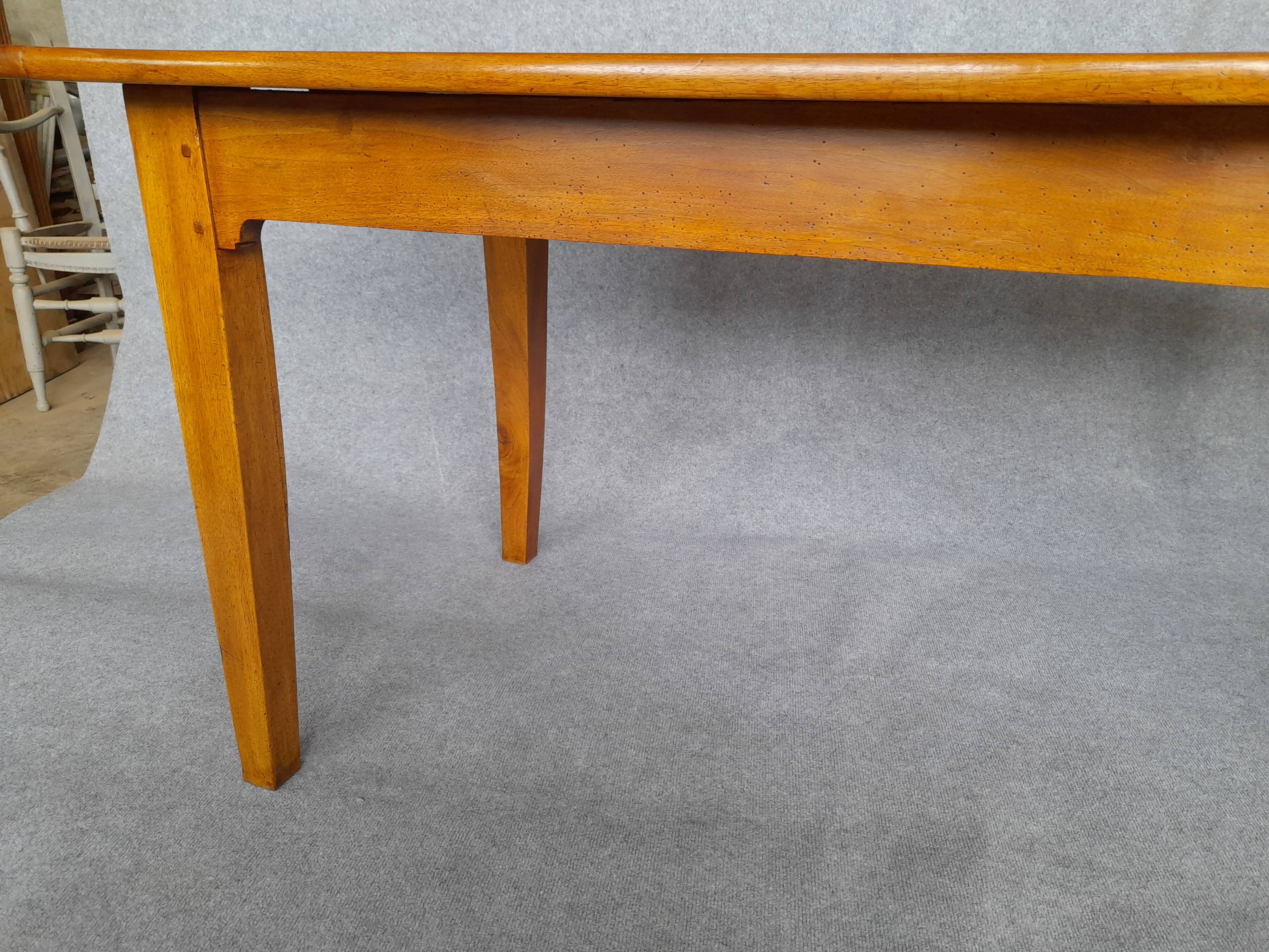 Old walnut farmhouse table