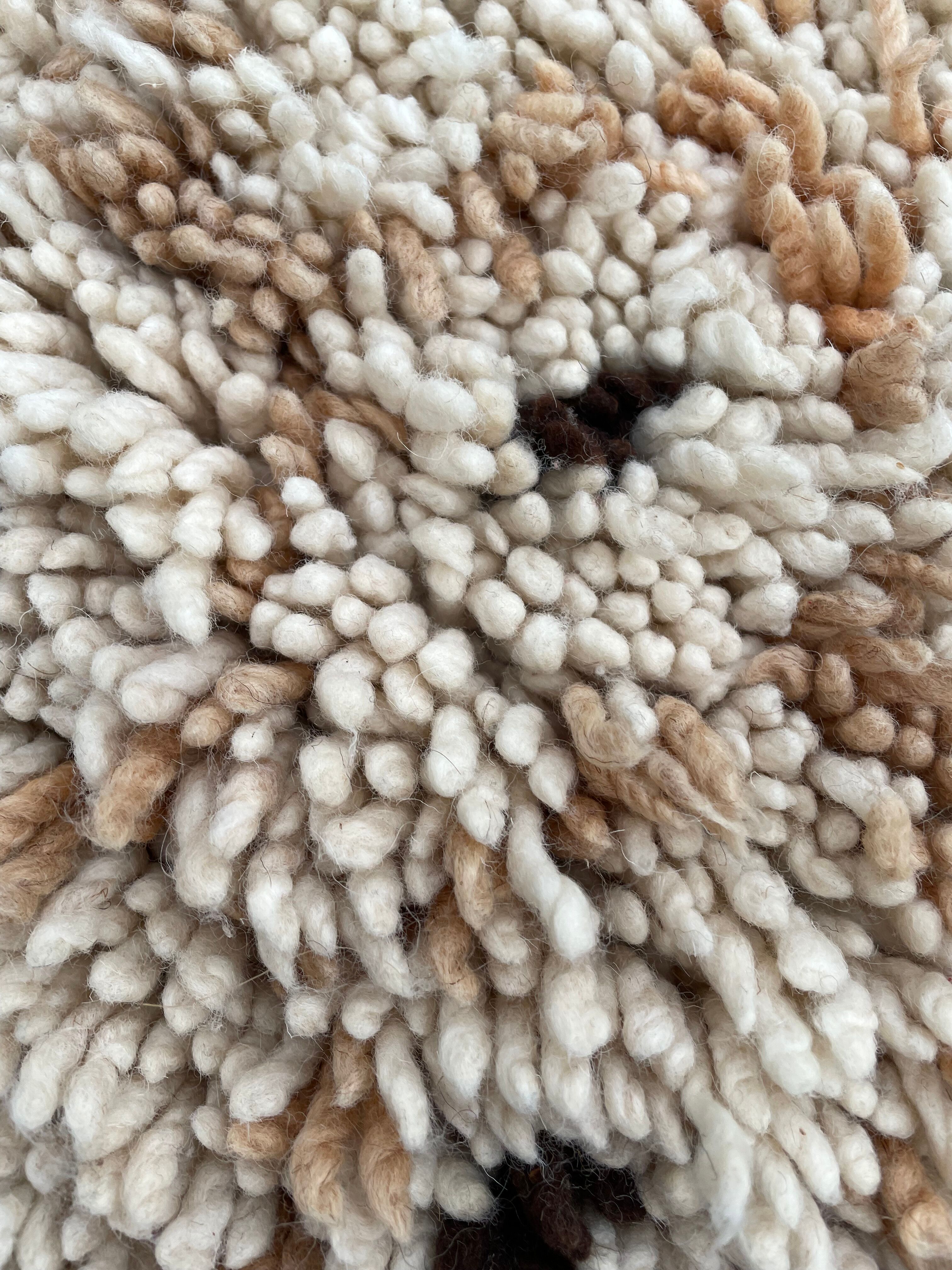 Carpet berbere beni ouarain old 105x175 cm