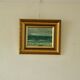 Original vintage oil on panel – ocean landscape