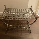Curule trellis seat
