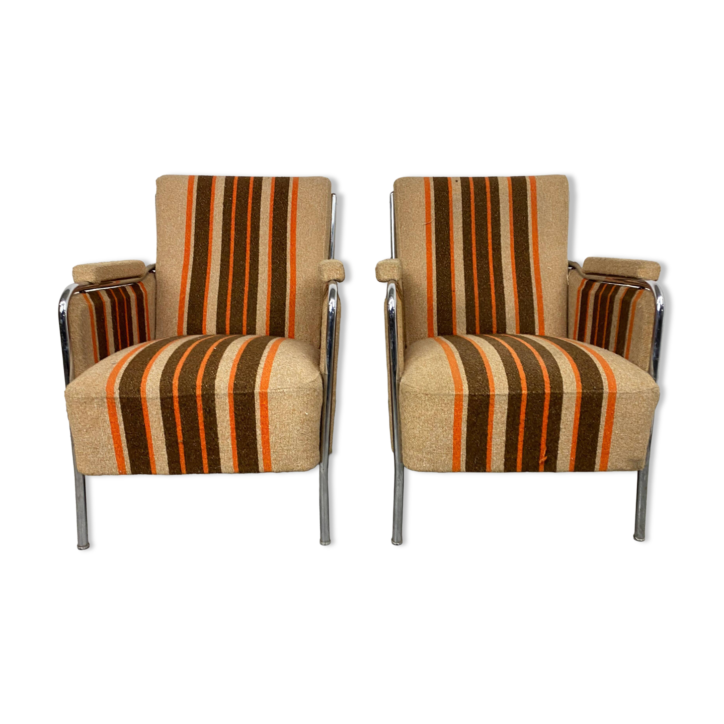 Fauteuils modernes du milieu du siècle par Joszef Peresztegi