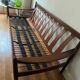 Vintage Scandinavian three-seater sofa