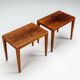 Severin Hansen large set of 3 nesting tables in rosewood Haslev Denmark 1960