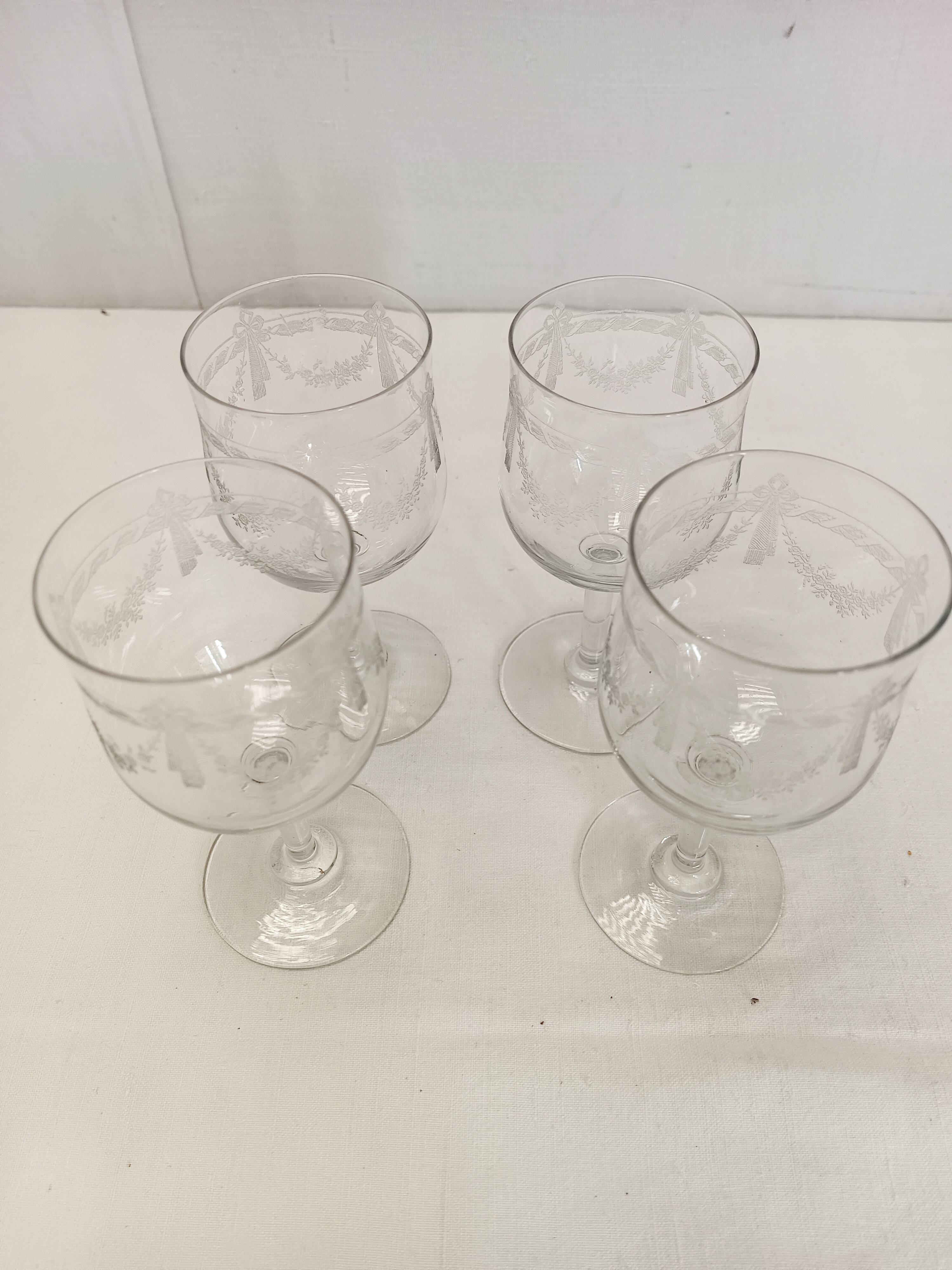 Grands verres Meisenthal modèle Pasteur gravure Empire