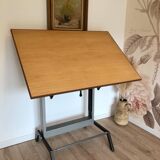 Vintage architect's drawing table