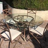 Dining table and chairs